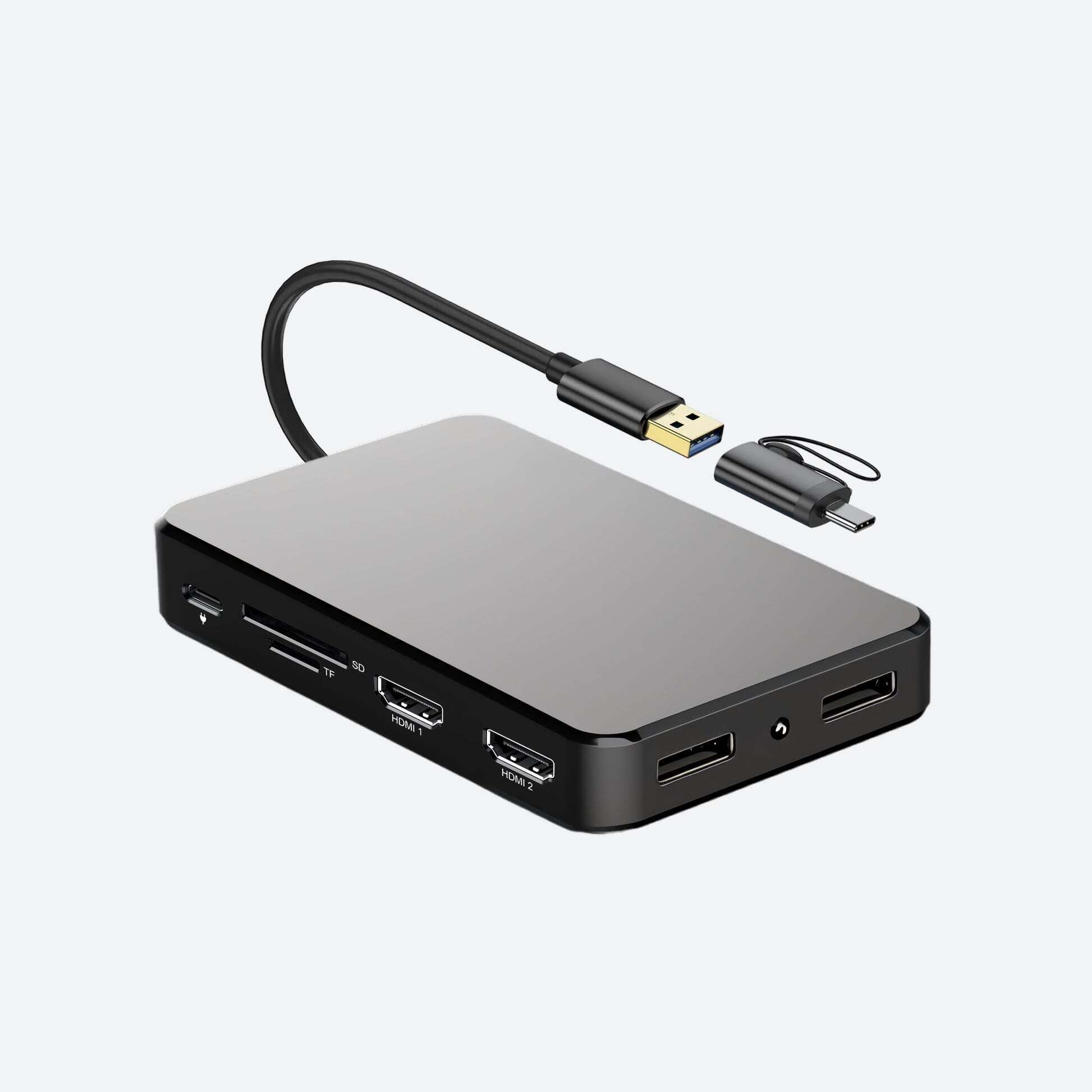 8-in-1 USB C Dock