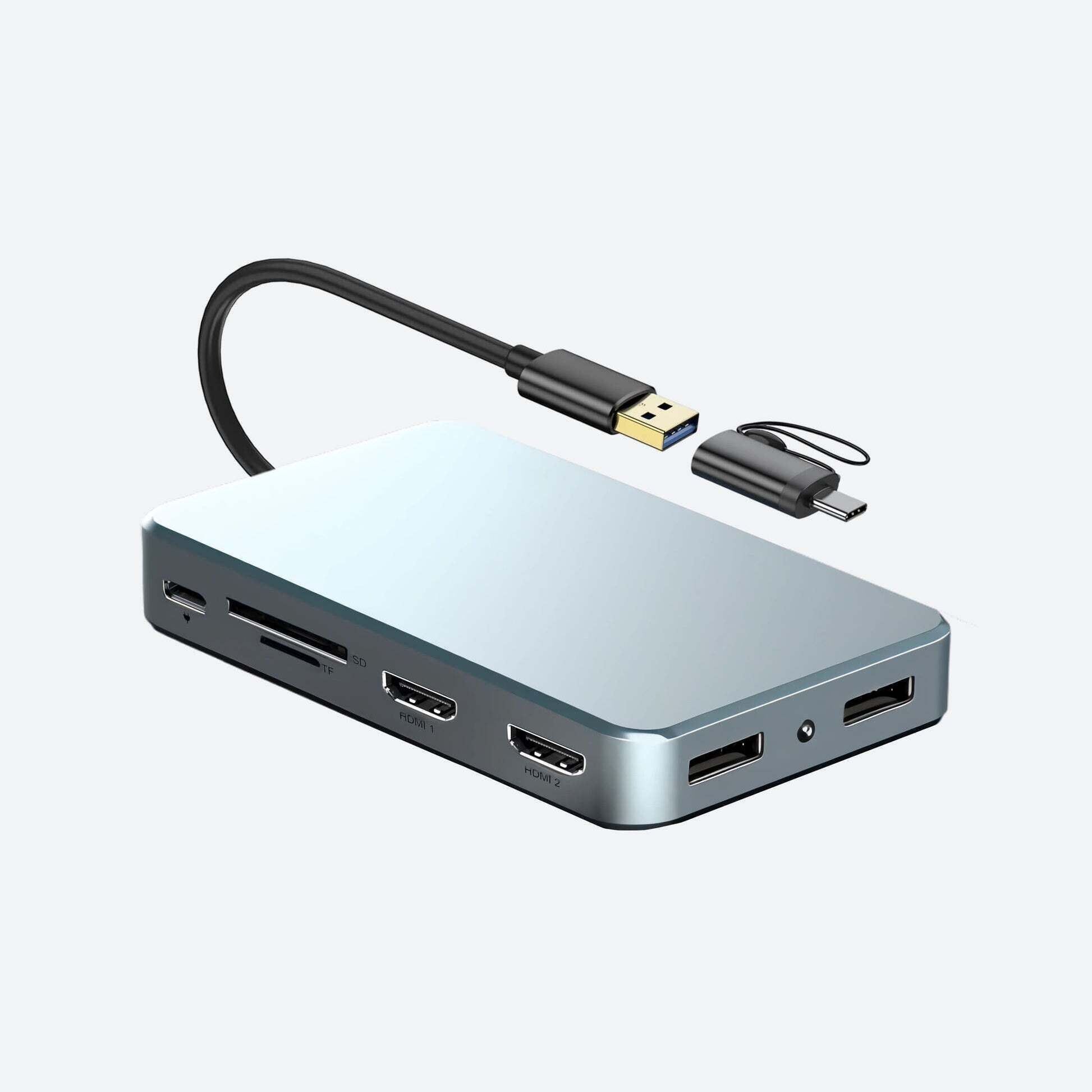 8-in-1 USB C Dock